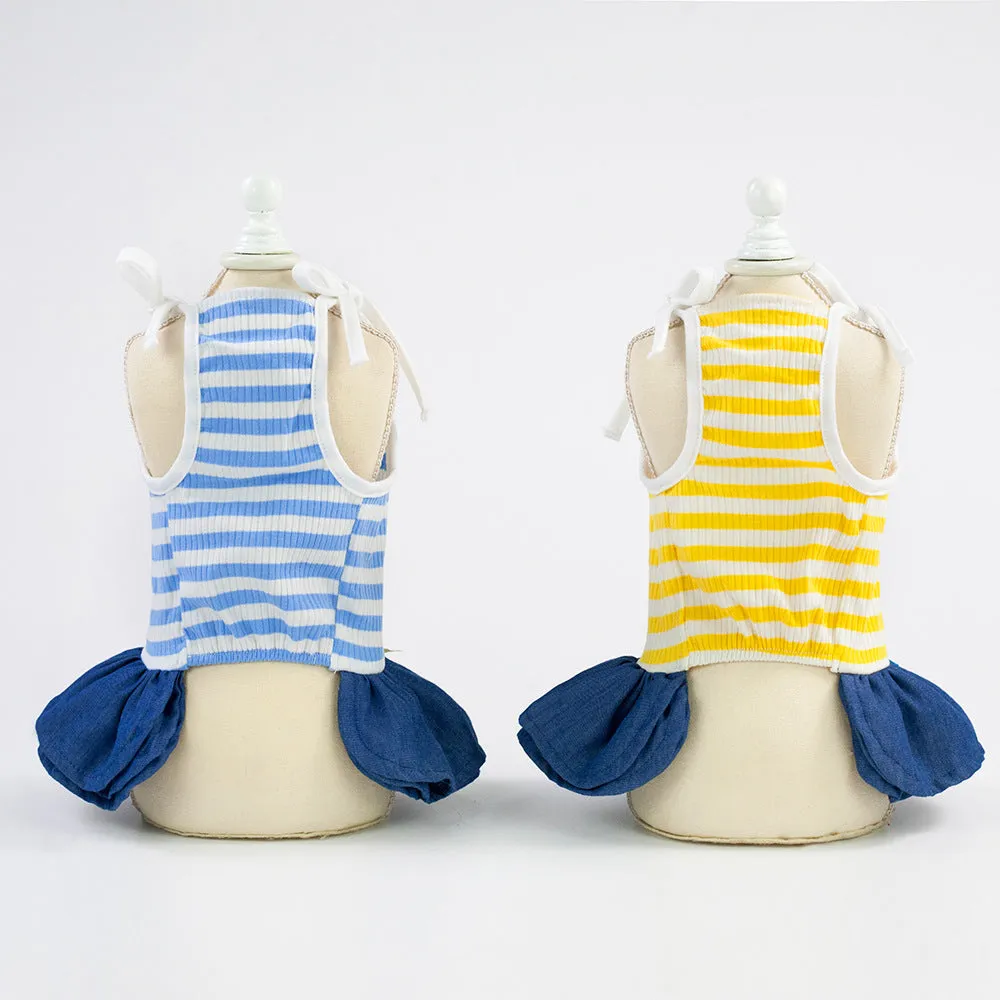 Bear Sling Dress Cool Summer Pet Clothes