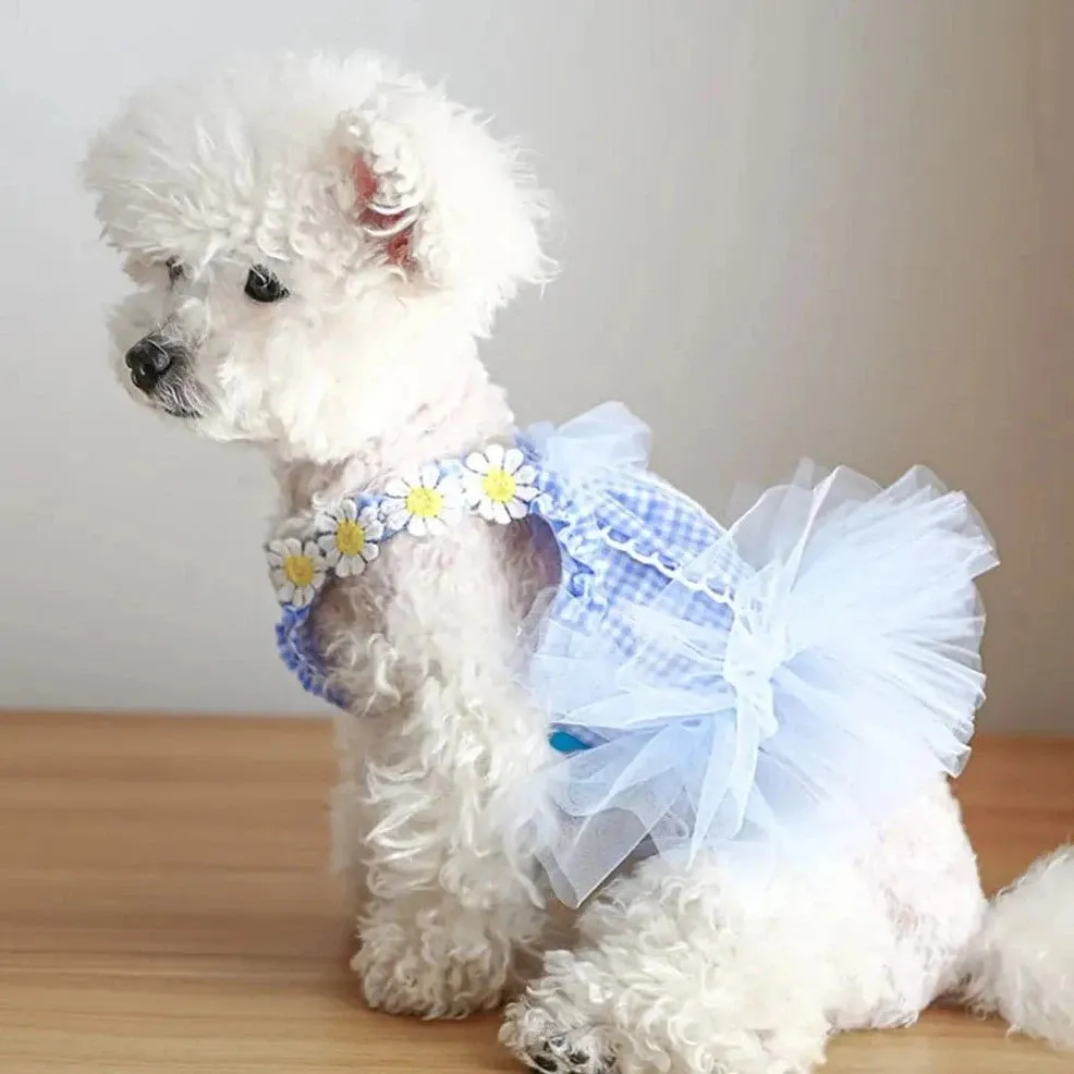 Bunny Ears Sleeveless Summer Dress – Adorable & Lightweight Pet Outfit