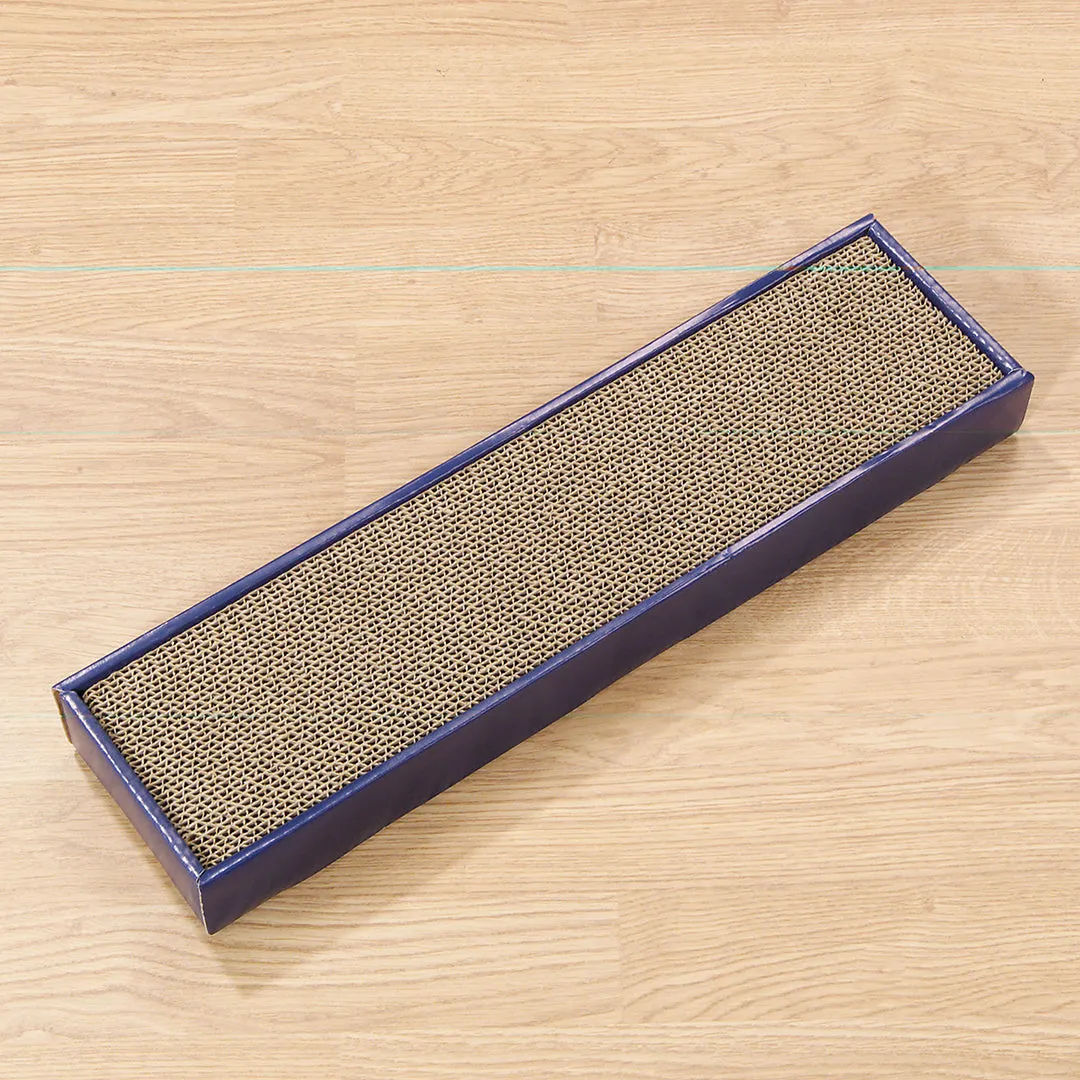 CARDBOARD SCRATCHING WITH CATNIP