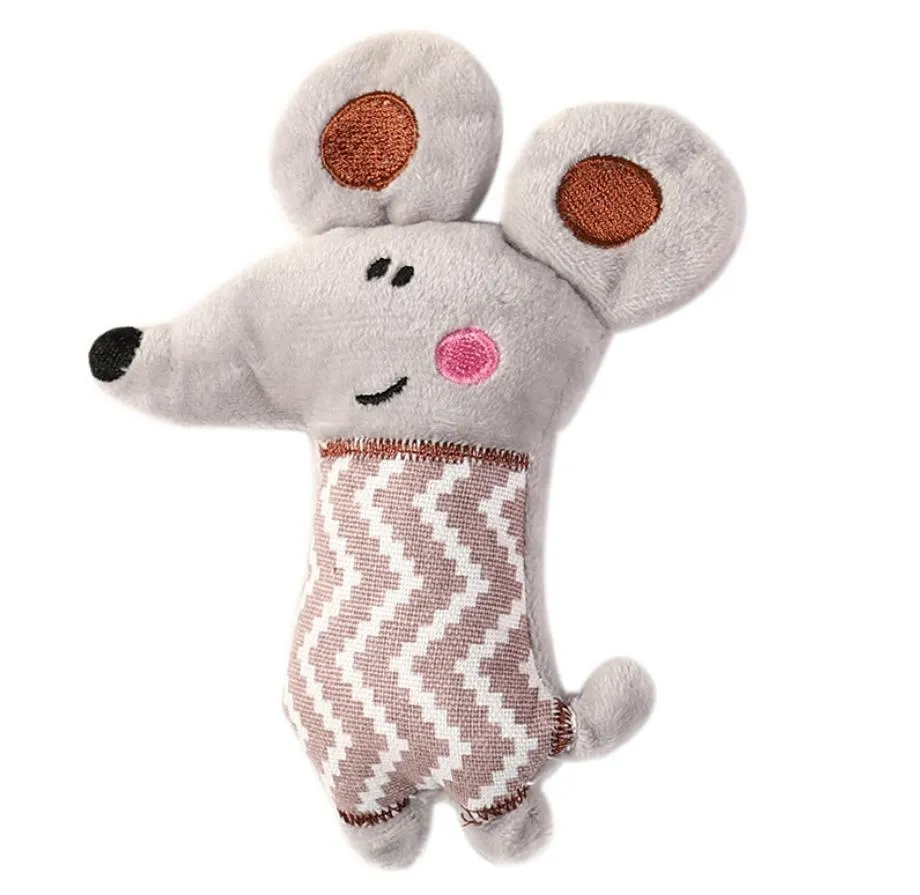 Cartoon Funny Pet Toys: Cartoon Cute Bite Resistant Plush Toy for Cats and Dogs | Pet Chew Toy | Interactive Supplies | Pet Partner