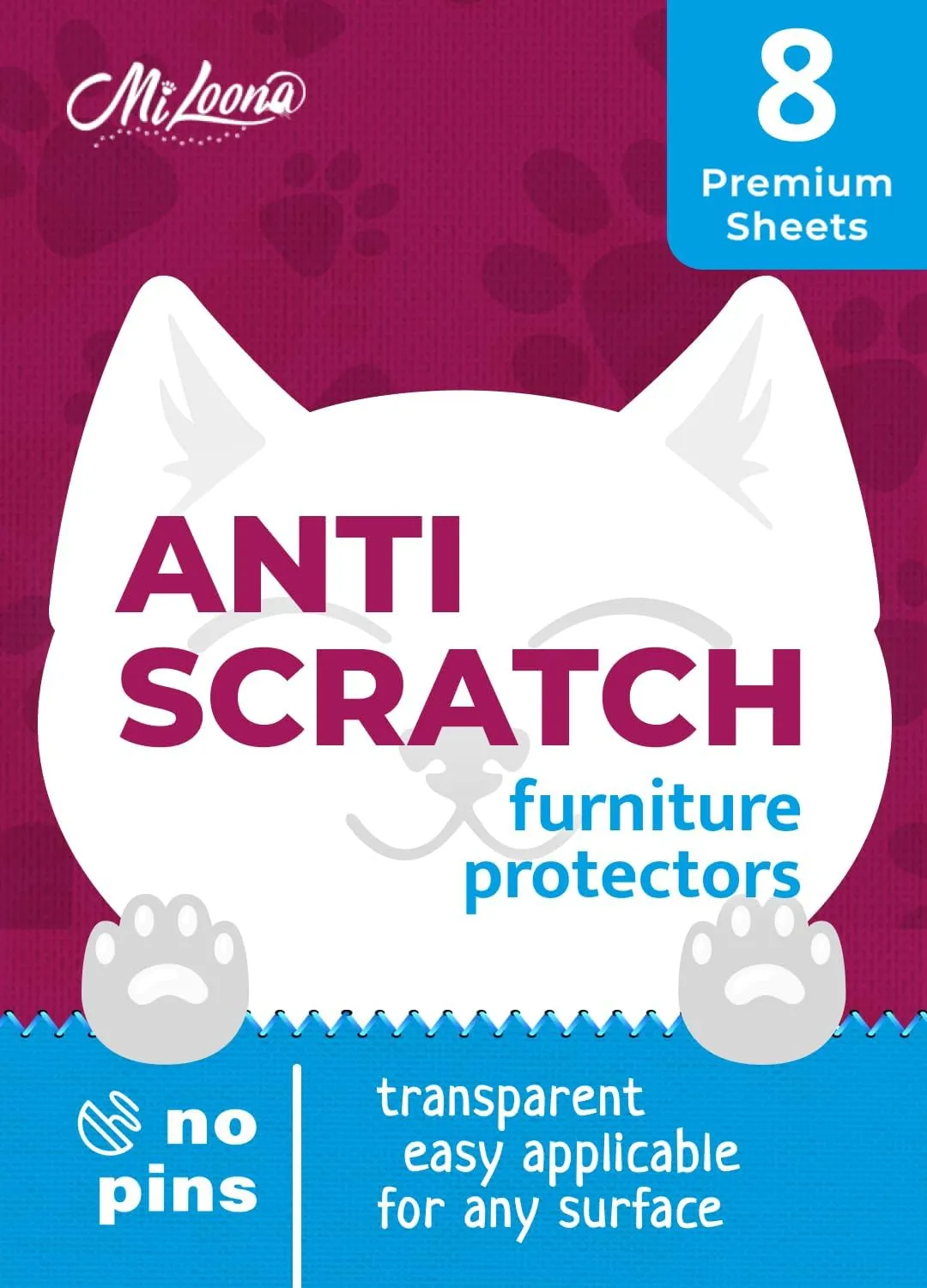 Cat Anti Scratch Furniture Protector - Couch Scratch Protector from Cats - Furniture Protection from Cat Scratching (8)