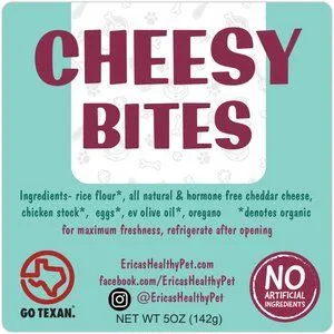 Cheesy Bites for Dogs and Cats