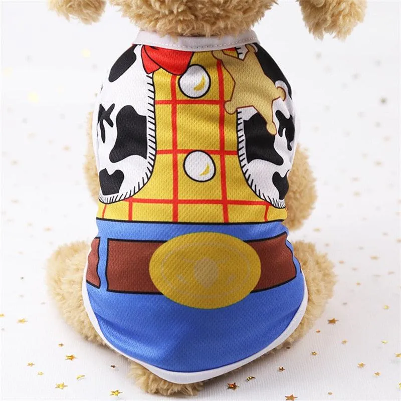 Cute Pet Vest Shirt Costume
