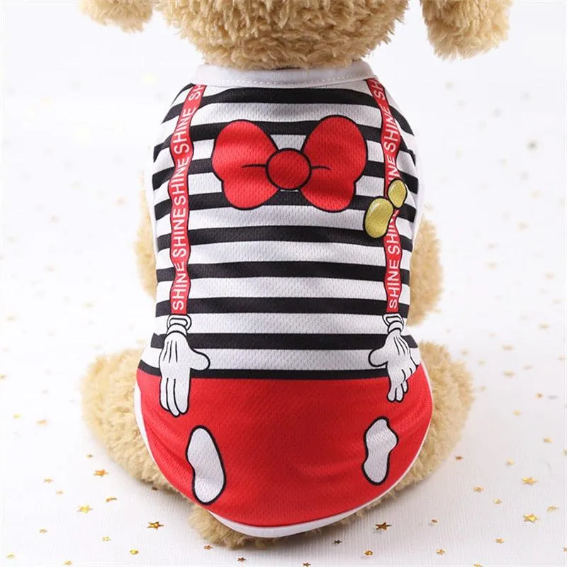 Cute Pet Vest Shirt Costume