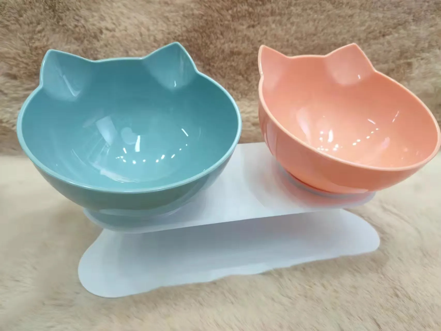 Feeder Feeding Bowl Kitten Supplies