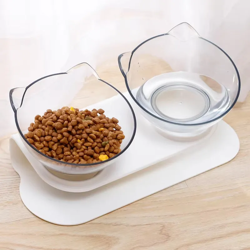 Feeder Feeding Bowl Kitten Supplies