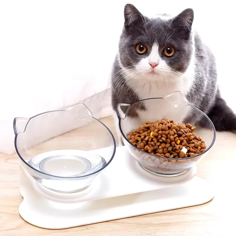 Feeder Feeding Bowl Kitten Supplies