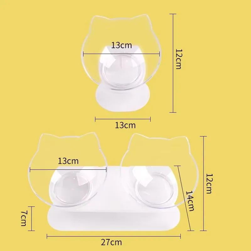 Feeder Feeding Bowl Kitten Supplies