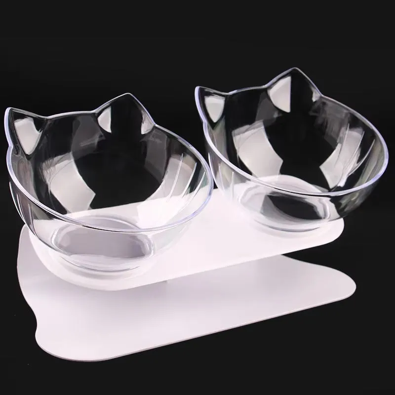 Feeder Feeding Bowl Kitten Supplies