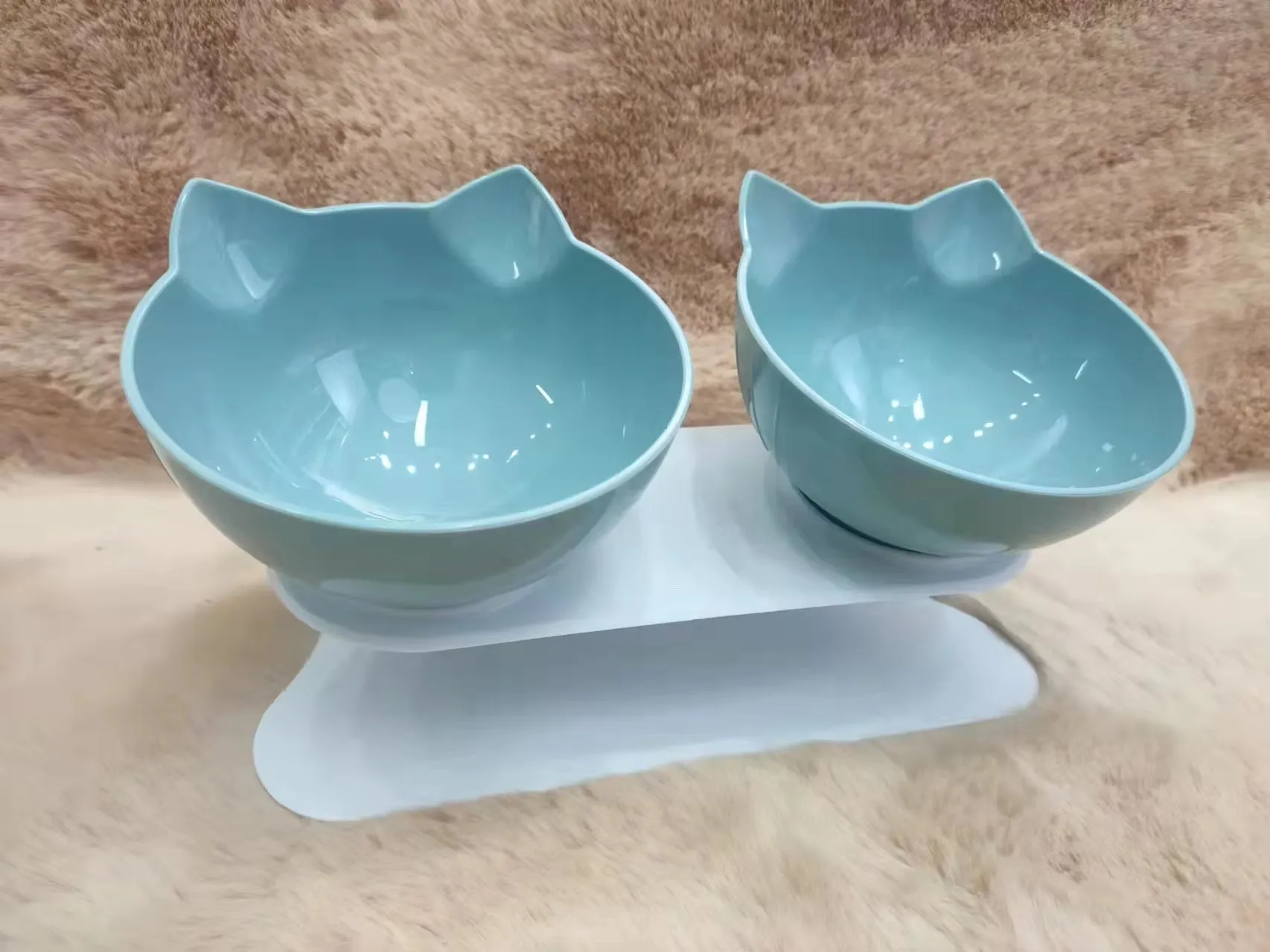 Feeder Feeding Bowl Kitten Supplies