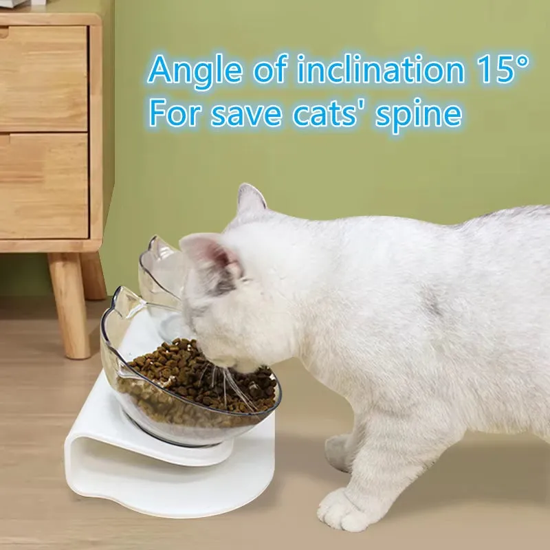 Feeder Feeding Bowl Kitten Supplies