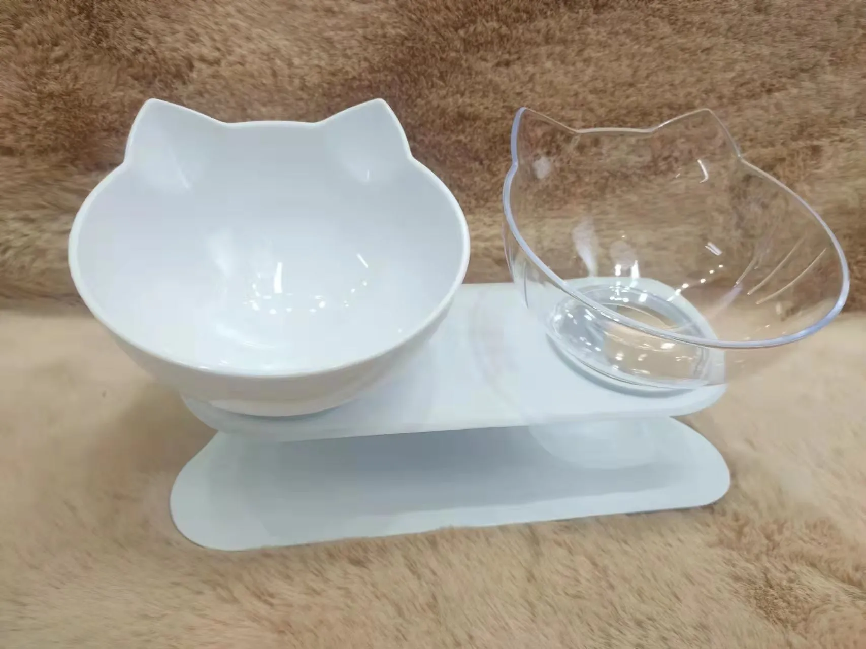 Feeder Feeding Bowl Kitten Supplies