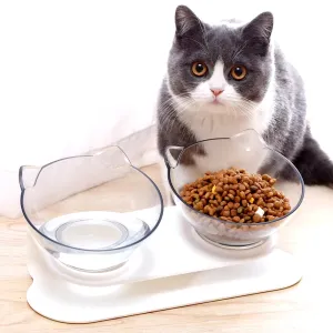 Feeder Feeding Bowl Kitten Supplies