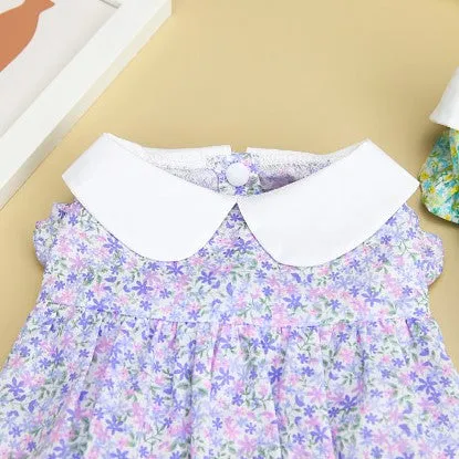 Flower Print Pet Dress