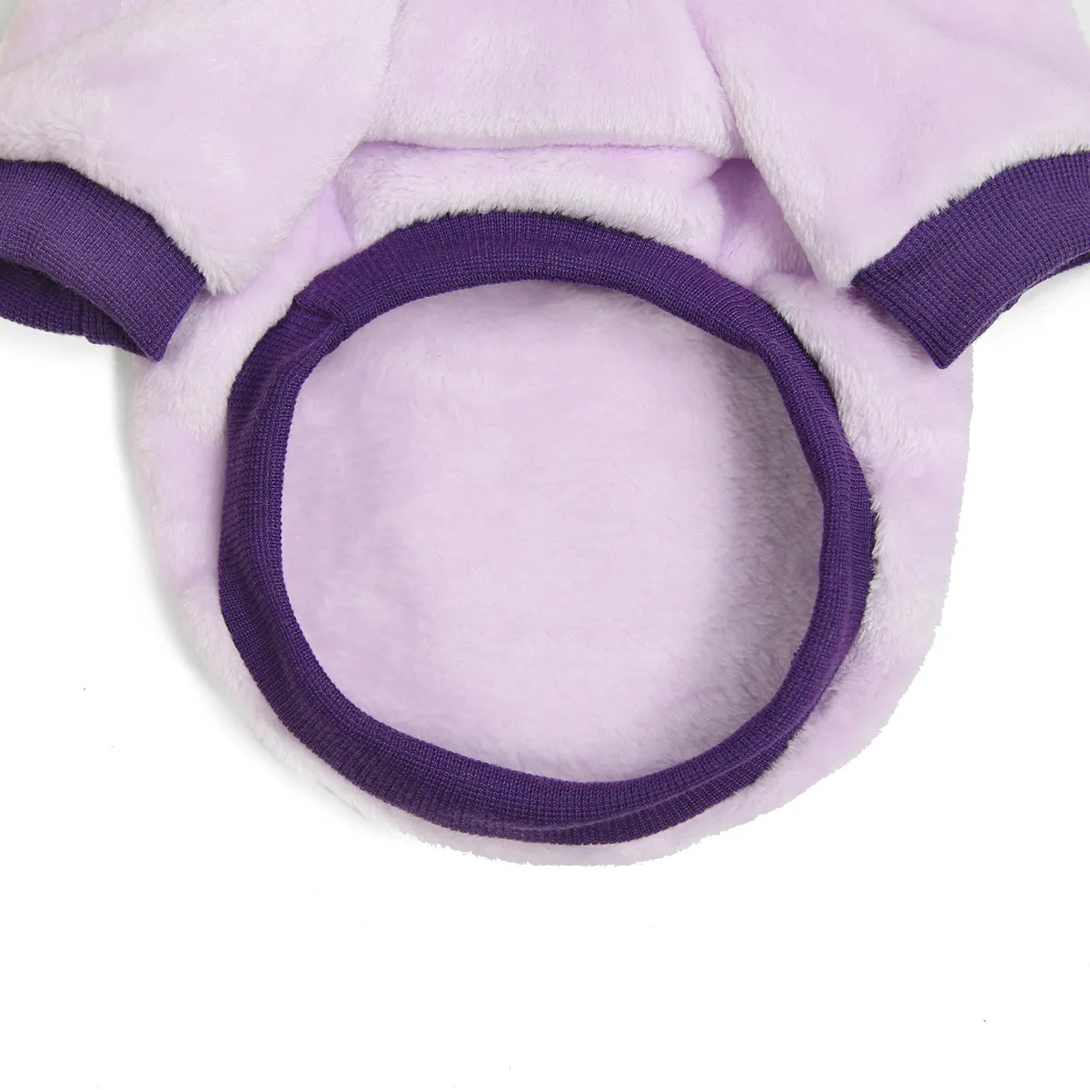Fruit pattern coral fleece soft pet clothing