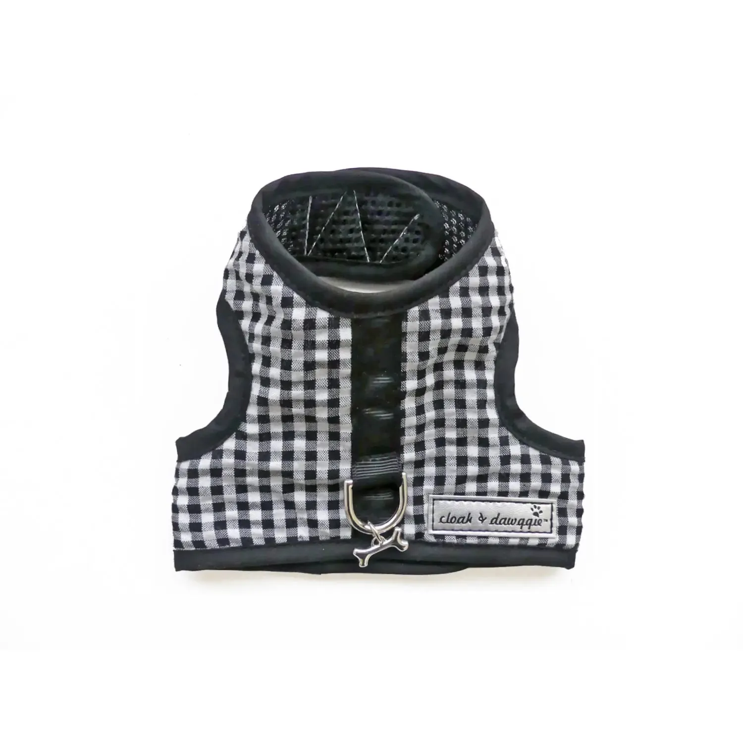 Gingham XXS Teacup Dog Harness Vest 2 LBS to 6 LBS