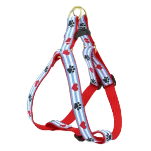 Harness | Pawprint Stripes