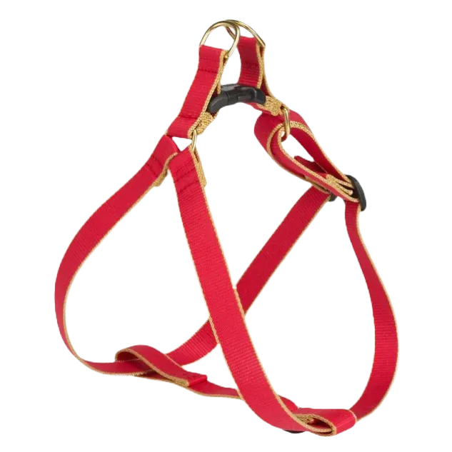Harness | Red & Tan