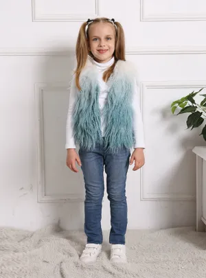 Imitation Fur Vest Children's Plush Coat