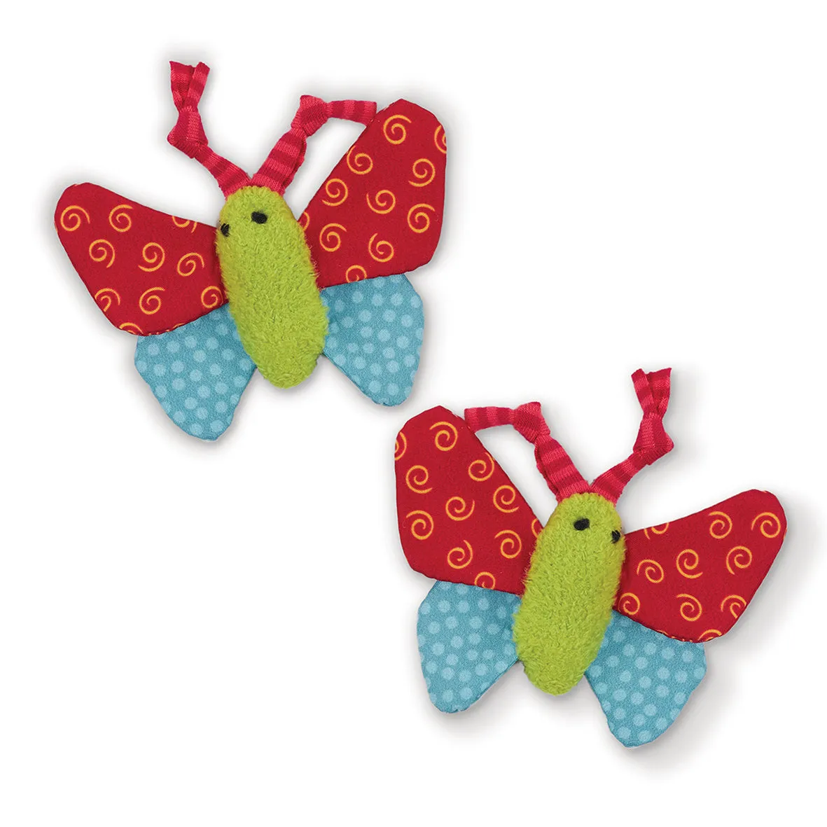 Kazoo Butterfly Buddies Cat Toy 2 Pack^^^
