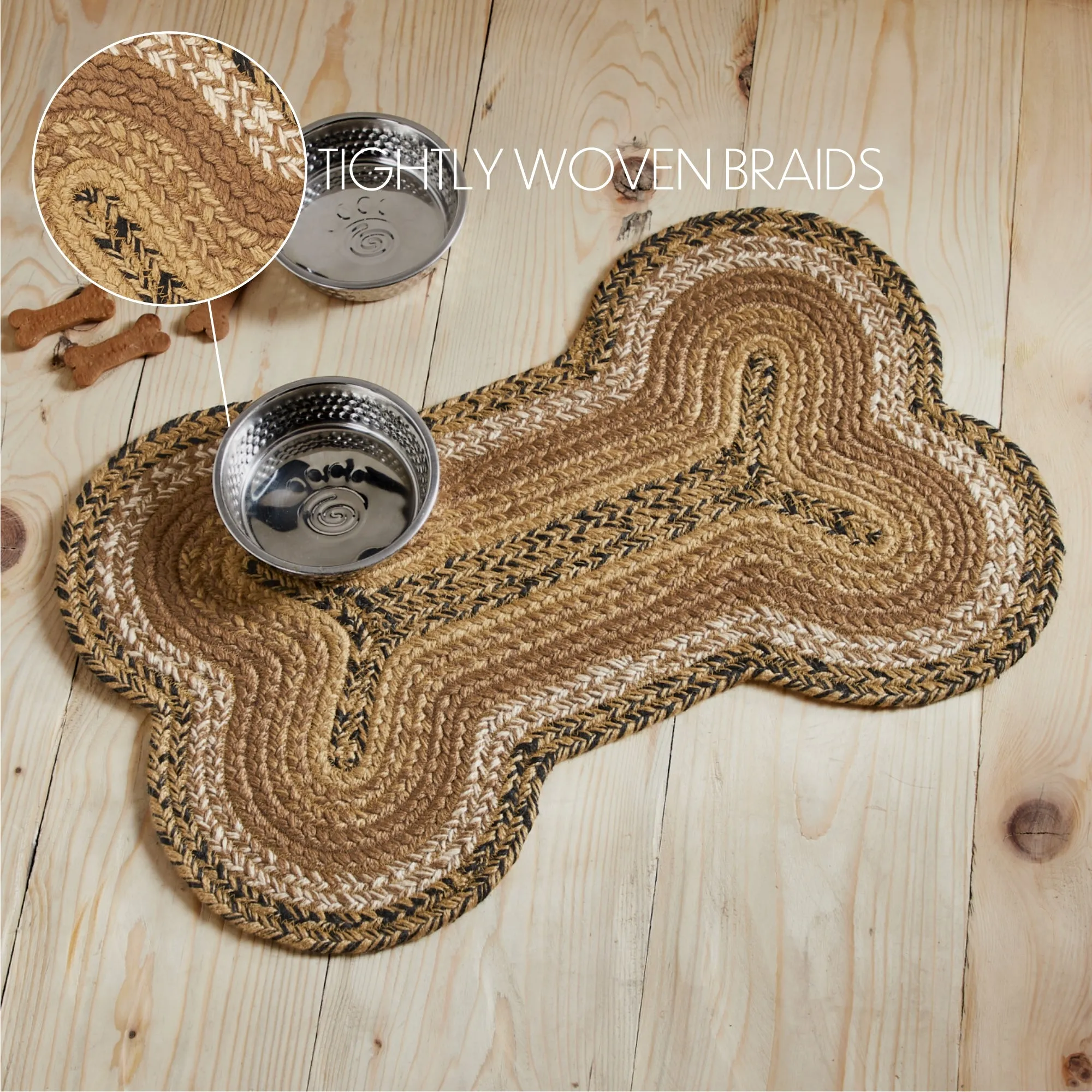 Kettle Grove Indoor/Outdoor Medium Dog Bone Rug