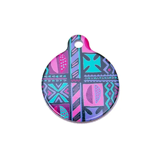 'Mud Cloth' Pet Tag