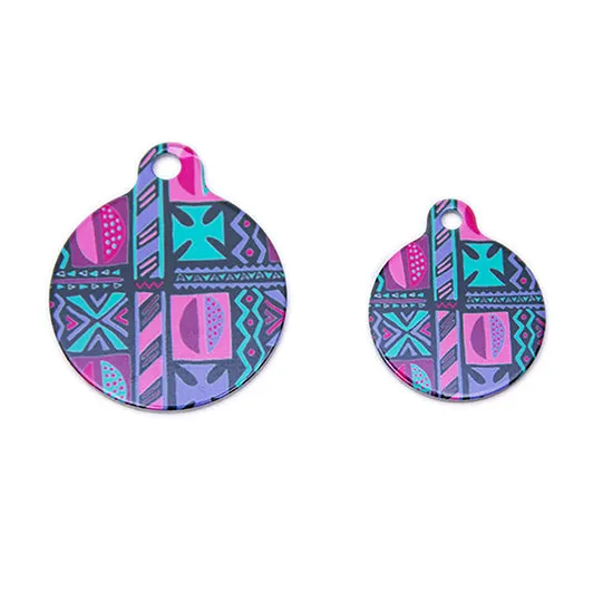 'Mud Cloth' Pet Tag
