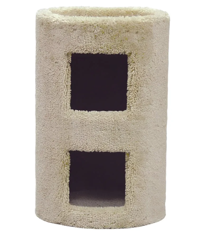 North American Pet Cat Condo 2 Story - Assorted - 21 in