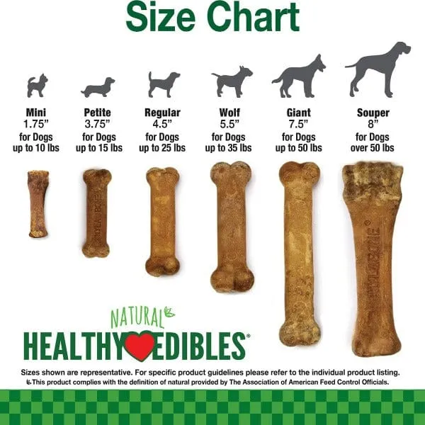Nylabone Healthy Edibles Lamb & Apple Flavour Petite Puppy Chews