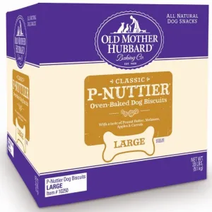 Old Mother Hubbard Crunchy Classic Natural P-Nuttier Assorted Flavor Dog Biscuits