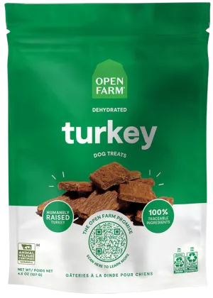 Open Farm - Dehydrated Turkey Dog Treats
