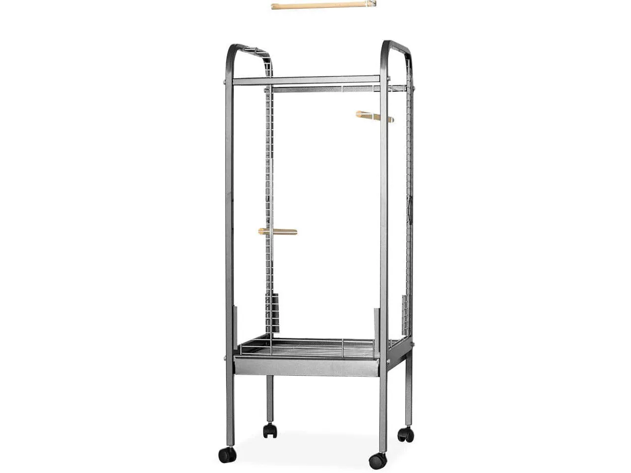 Parrot habitat Hamer Bocky 56x56x146cm silver
