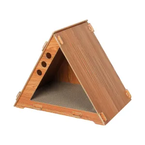 PaWz Cat Scratching Board Corrugated Cardboard - Pyramid