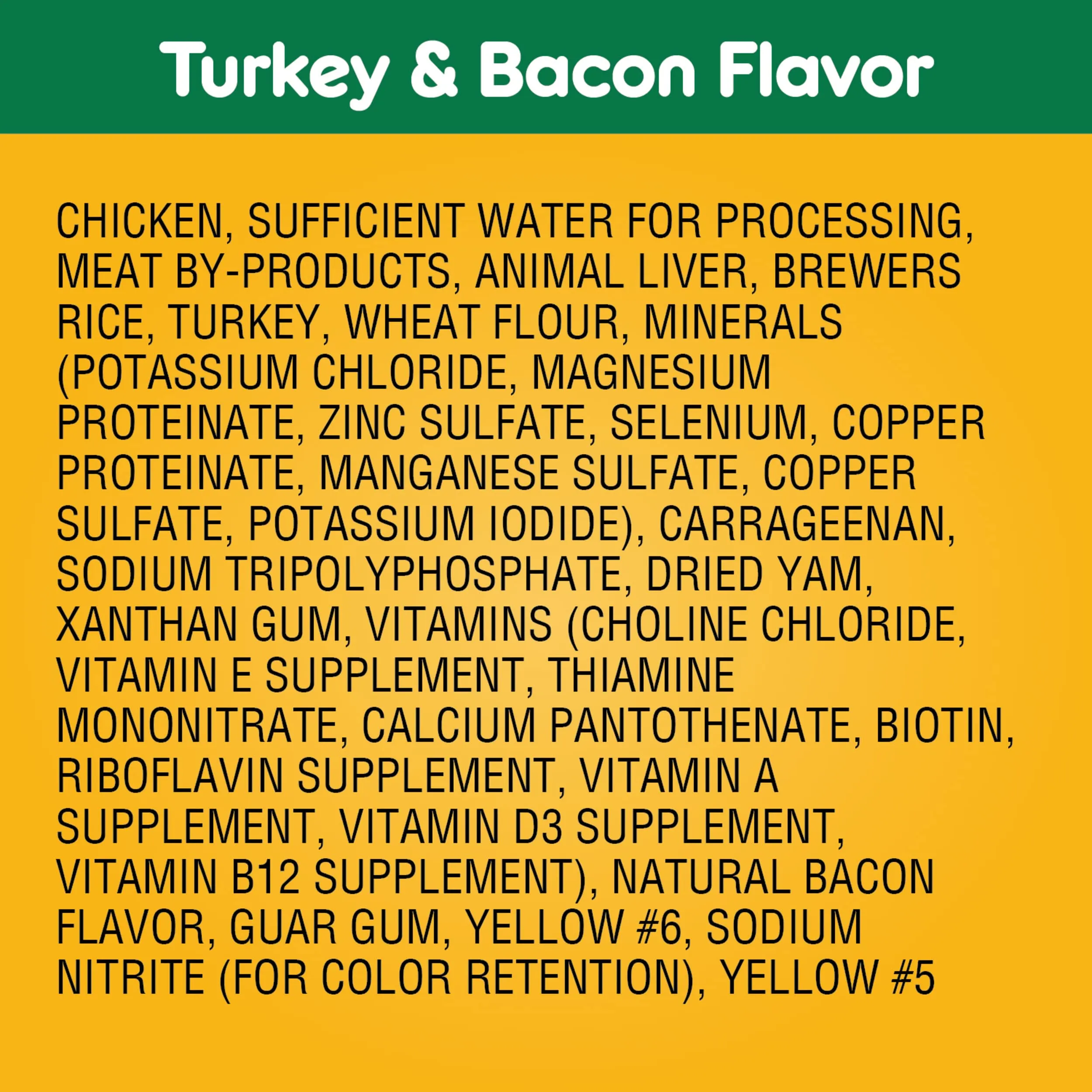 Pedigree Chopped Ground Dinner Turkey and Bacon Canned Dog Food - 13.2 Oz - Case of 12