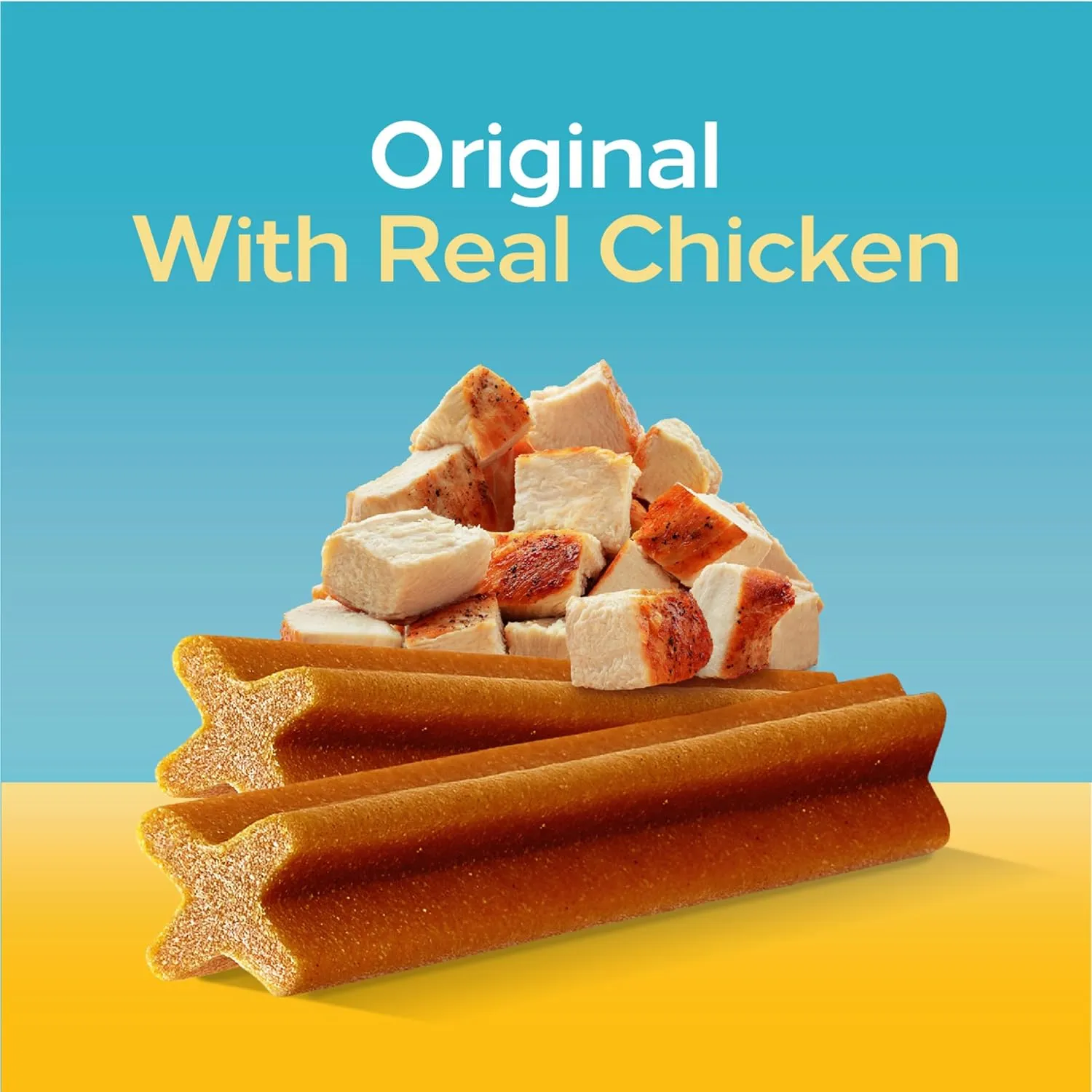 Pedigree Dentastix Small and Toy Breed Dog Treats, Original Flavor, 1.63 lb. Bag (108 Treats)