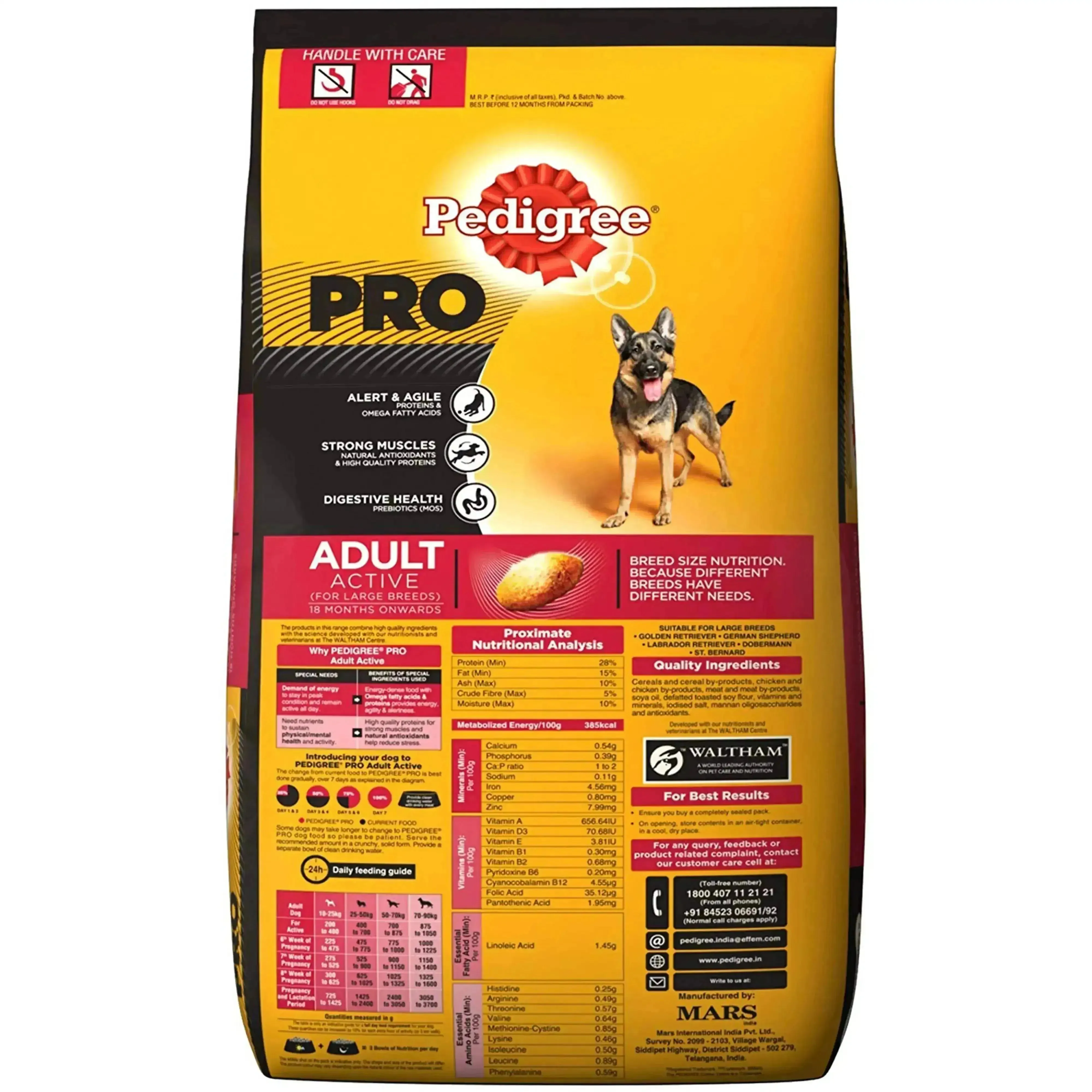 Pedigree Pro Expert Nutrition Active Adult