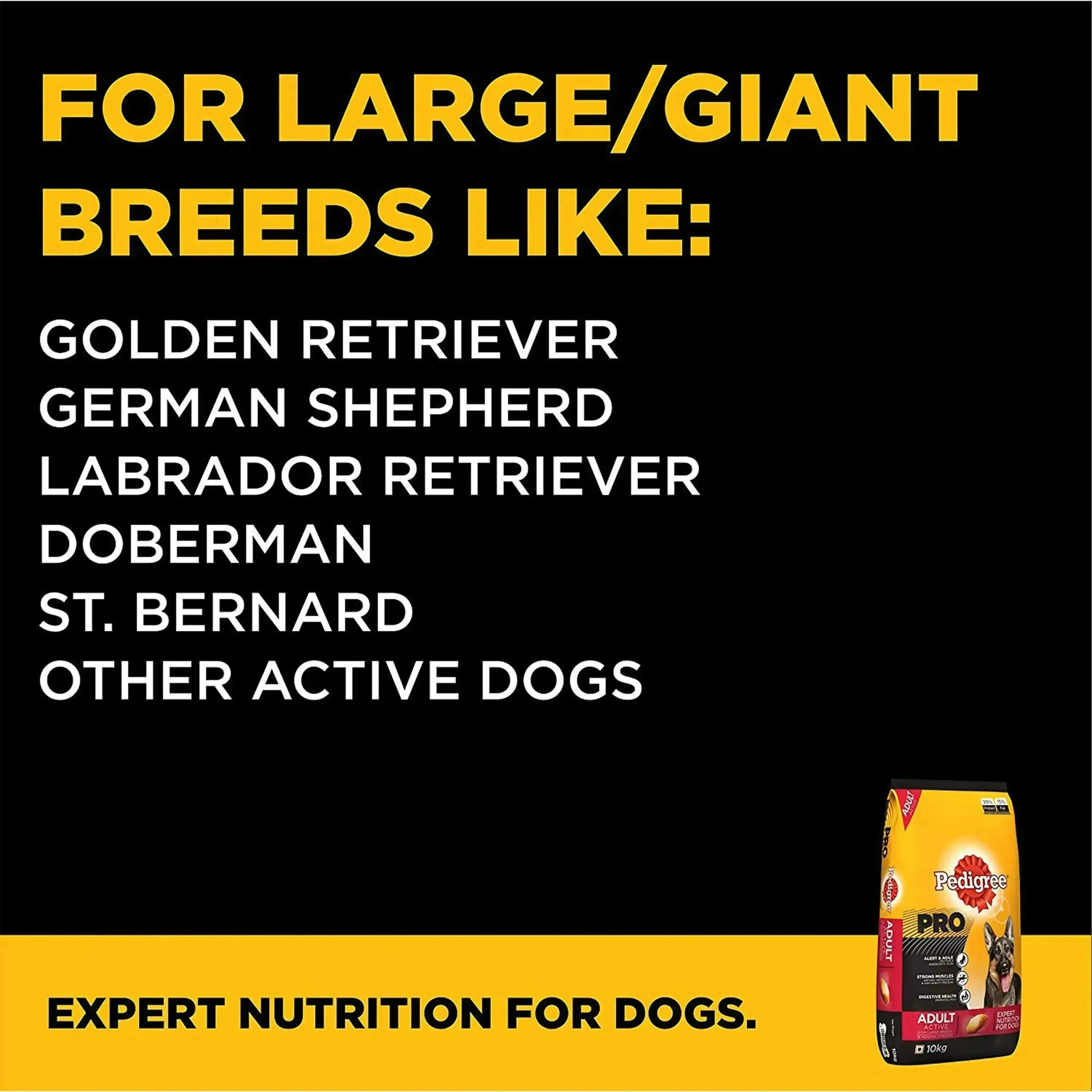 Pedigree Pro Expert Nutrition Active Adult