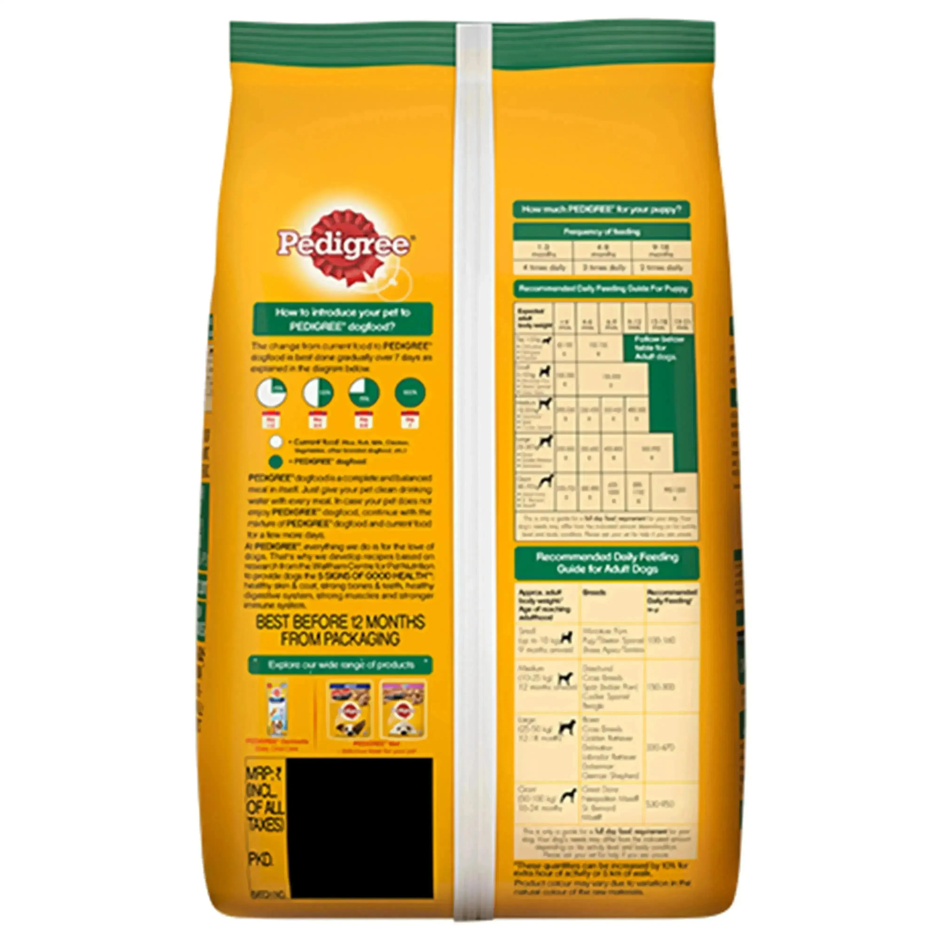 Pedigree Puppy And Adult Vegetarian Dog Food