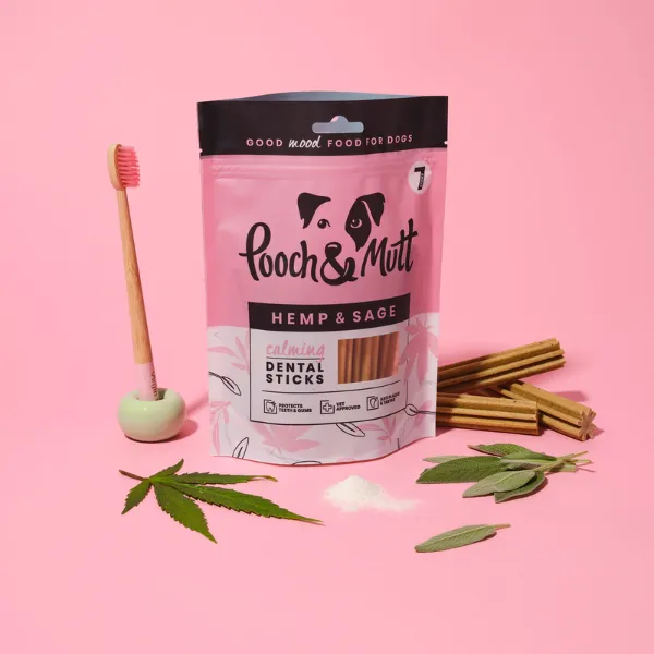 Pooch & Mutt Hemp and Sage Calming Dental Sticks