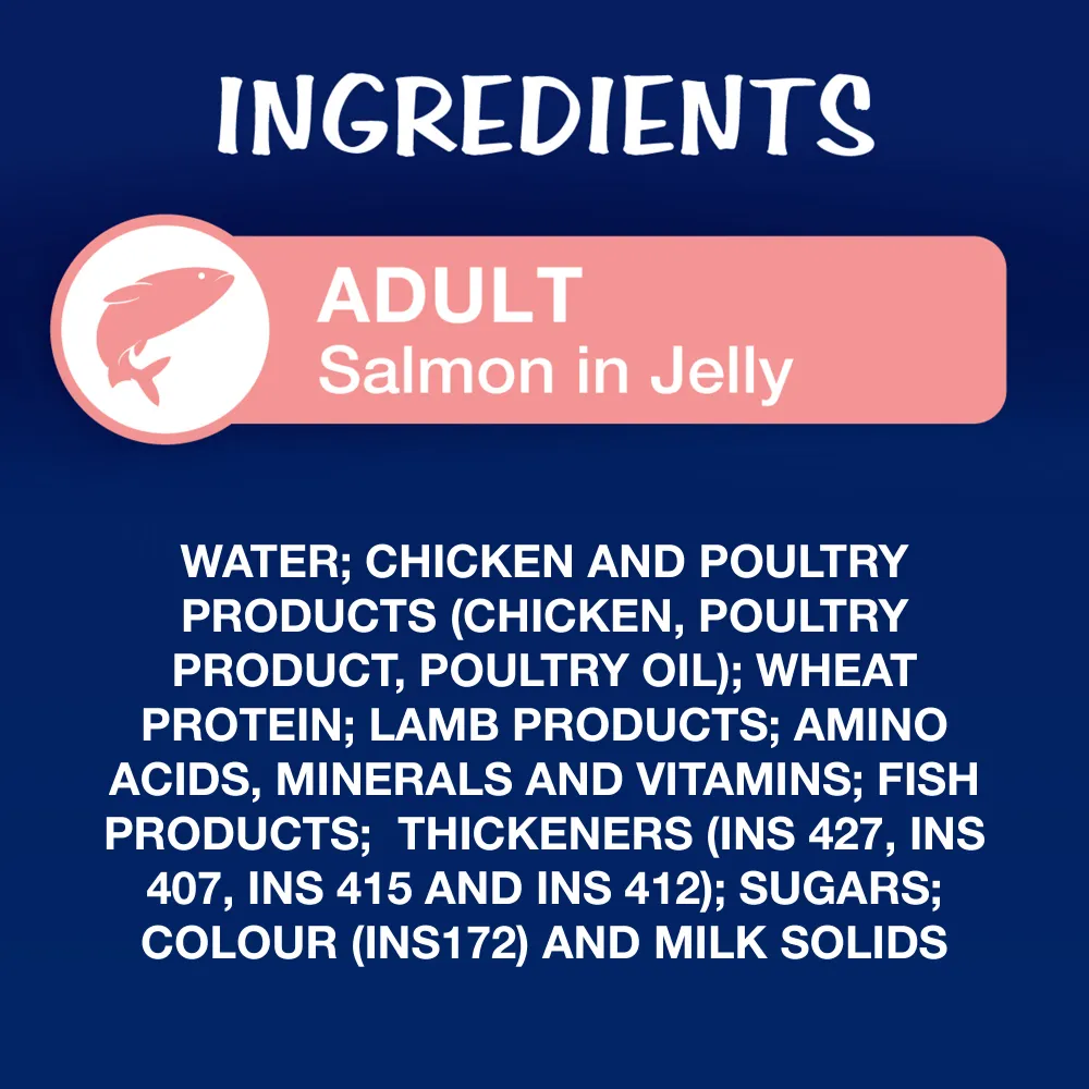 Purina Felix Sardine with Jelly and Salmon with Jelly Adult Cat Wet Food Combo