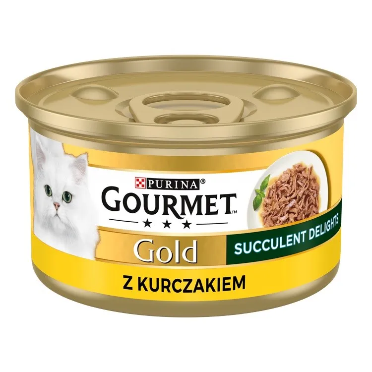 Purina Gourmet Gold Succulent Delights Chicken - Wet Cat Food - 85G