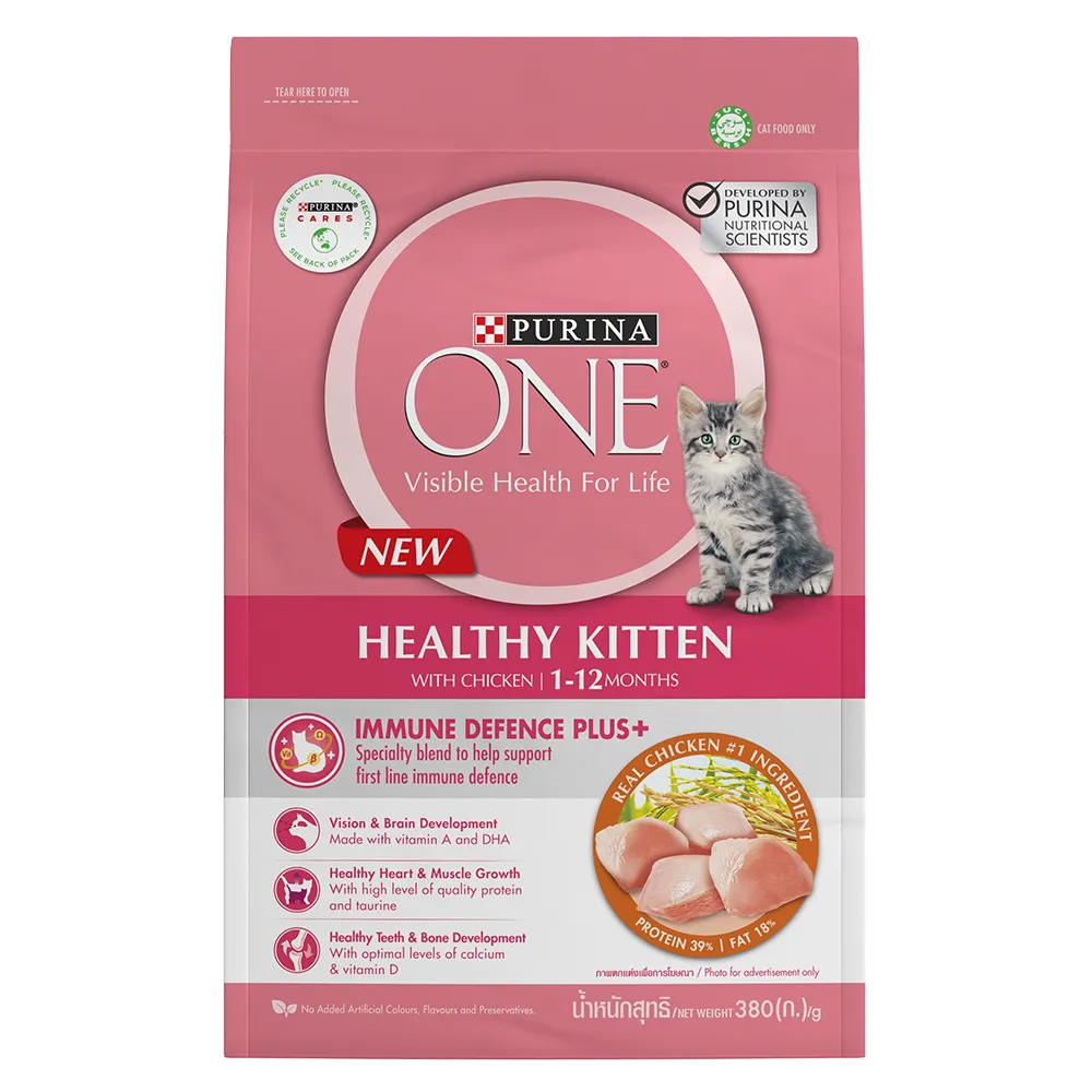 Purina One Cat Healthy Kitten 380g