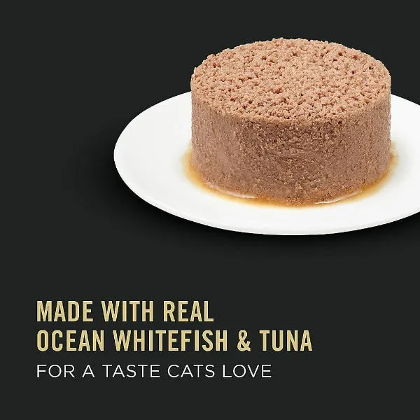 Purina Pro Plan Hairball Ocean Whitefish & Tuna Entrée in Gravy Canned Cat Food, 85g