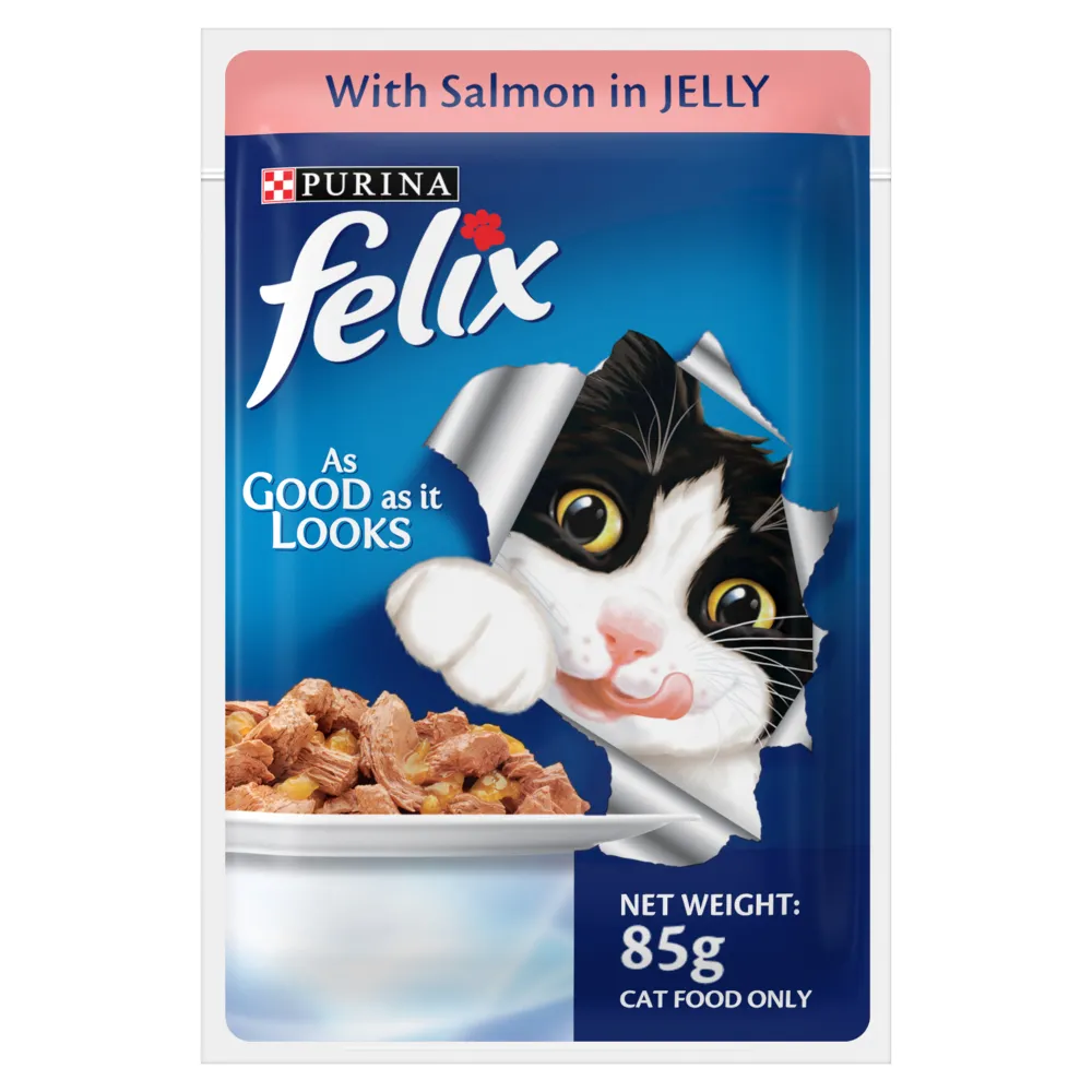 Purina Salmon with Jelly and Tuna with Jelly Adult Cat Wet Food Combo
