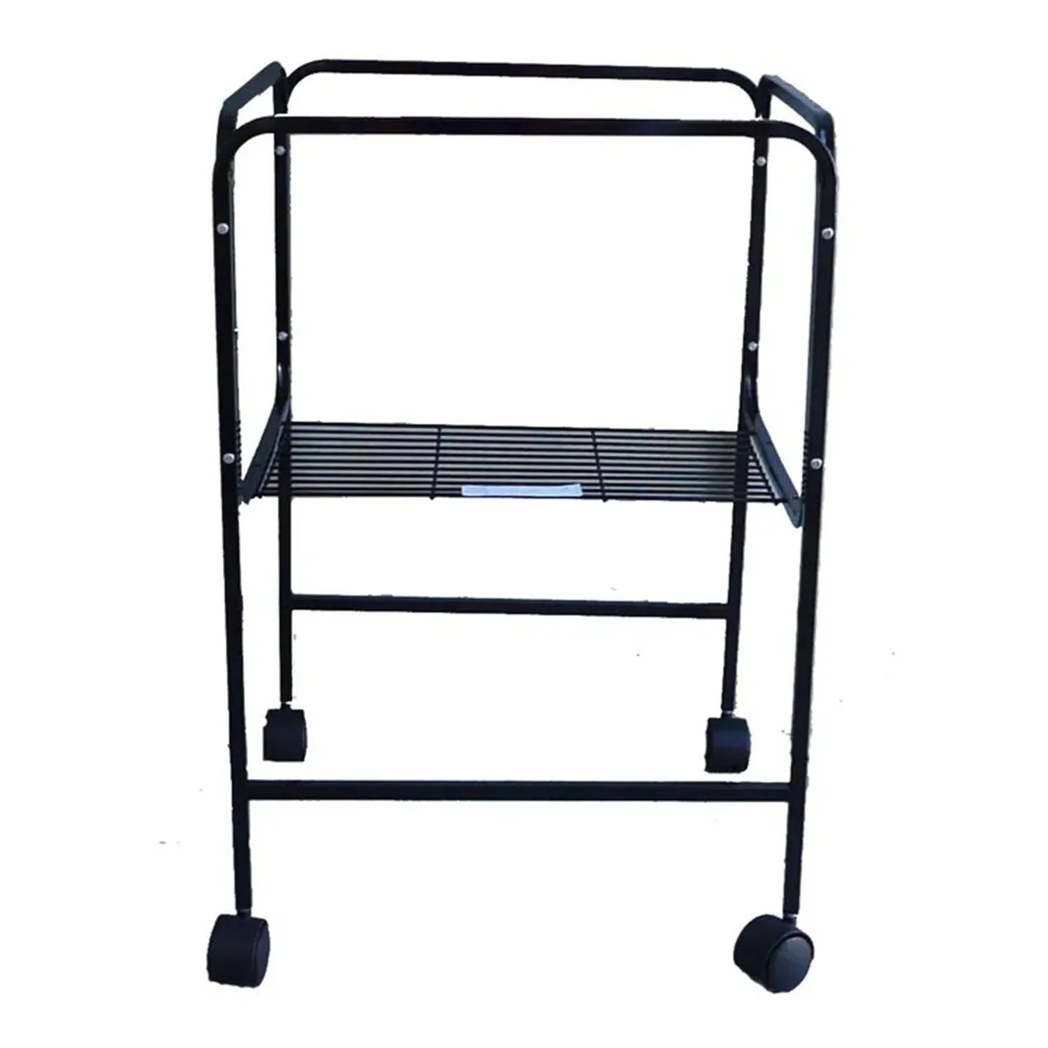 Showmaster Bird Cage Stand on Wheels 18x14" Black