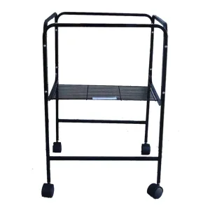 Showmaster Bird Cage Stand on Wheels 18x14" Black