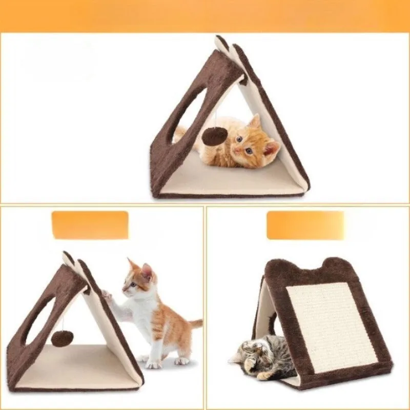 Sisal Triangular Scratch Mat