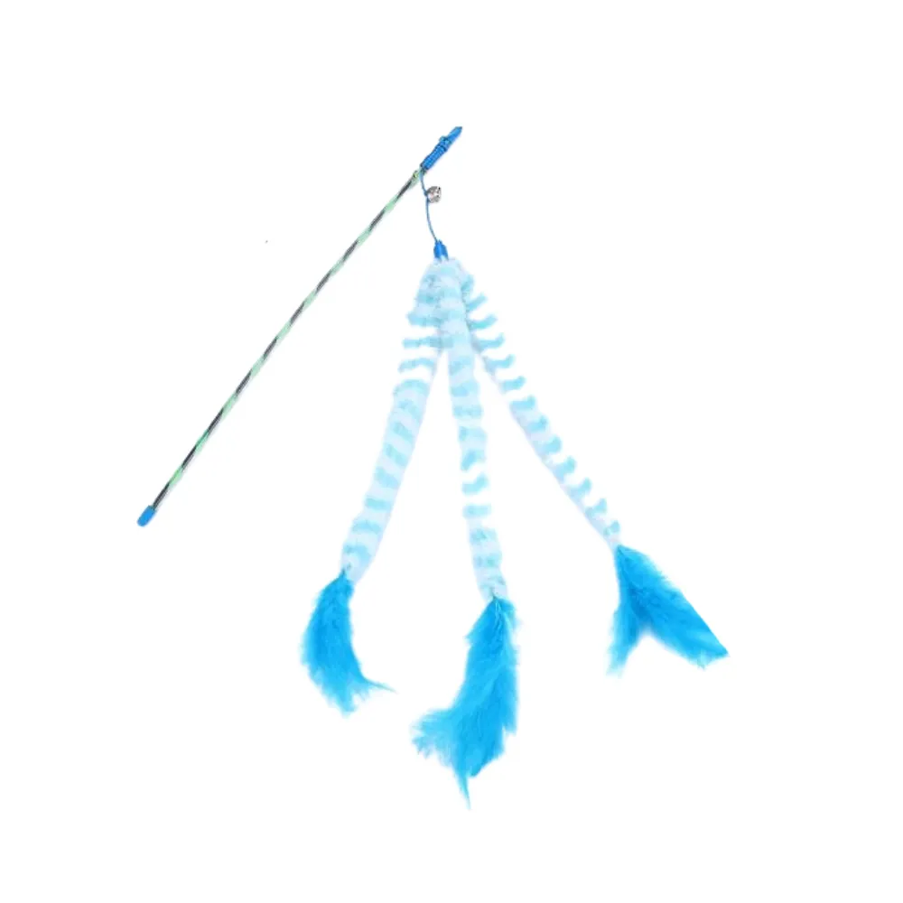 Soft Cat Feather Wand
