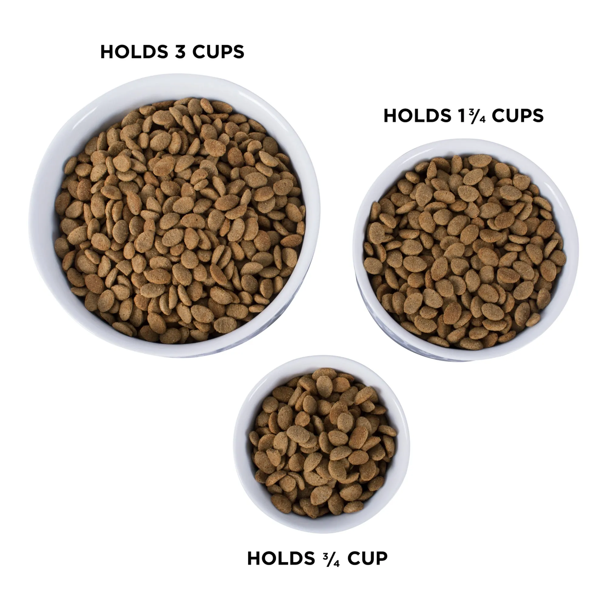 Stars & Stripes Single Pet Bowl, Large - 3.75 C. Capacity